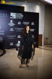 Celebrities including Deepika Padukone, Ranveer Singh, Nora Fatehi, Dia Mirza, Vidya Balan and Genelia Deshmukh attend Manish Malhotra’s Mijwan Fashion Show