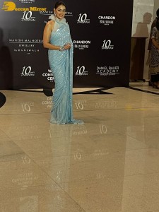 Celebrities including Deepika Padukone, Ranveer Singh, Nora Fatehi, Dia Mirza, Vidya Balan and Genelia Deshmukh attend Manish Malhotra’s Mijwan Fashion Show