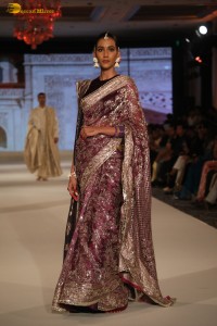 Sonali Bendre, Hina Khan, Tripti Dimri, and Kartik Aaryan walk the ramp for Manish Malhotra at the Namo Bharat event