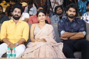 Manu Charitra Pre-Release attended by Shiva Kandukuri, Pragati Srivastava, and Garima Kaushal