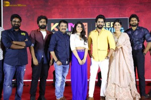 Manu Charitra Pre-Release attended by Shiva Kandukuri, Pragati Srivastava, and Garima Kaushal