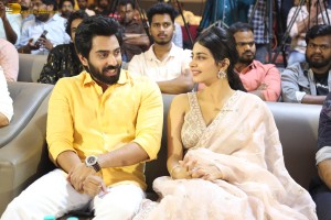 Manu Charitra Pre-Release attended by Shiva Kandukuri, Pragati Srivastava, and Garima Kaushal