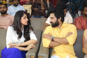 Manu Charitra Pre-Release attended by Shiva Kandukuri, Pragati Srivastava, and Garima Kaushal