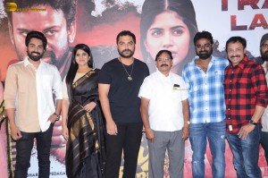 Manu Charitra Trailer Launch attended by Shiva Kandukuri, Megha Akash, Raj Kandukuri and Vishwak Sen