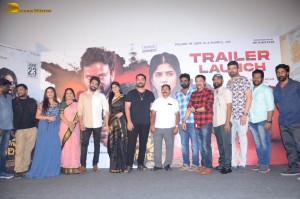 Manu Charitra Trailer Launch attended by Shiva Kandukuri, Megha Akash, Raj Kandukuri and Vishwak Sen