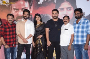 Manu Charitra Trailer Launch attended by Shiva Kandukuri, Megha Akash, Raj Kandukuri and Vishwak Sen