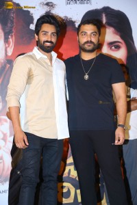 Manu Charitra Trailer Launch attended by Shiva Kandukuri, Megha Akash, Raj Kandukuri and Vishwak Sen