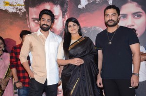 Manu Charitra Trailer Launch attended by Shiva Kandukuri, Megha Akash, Raj Kandukuri and Vishwak Sen