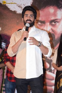 Manu Charitra Trailer Launch attended by Shiva Kandukuri, Megha Akash, Raj Kandukuri and Vishwak Sen