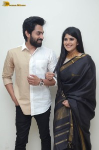 Manu Charitra Trailer Launch attended by Shiva Kandukuri, Megha Akash, Raj Kandukuri and Vishwak Sen