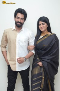 Manu Charitra Trailer Launch attended by Shiva Kandukuri, Megha Akash, Raj Kandukuri and Vishwak Sen