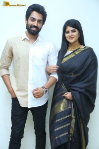 Manu Charitra Trailer Launch attended by Shiva Kandukuri, Megha Akash, Raj Kandukuri and Vishwak Sen
