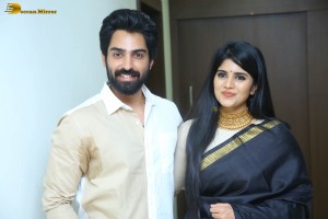 Manu Charitra Trailer Launch attended by Shiva Kandukuri, Megha Akash, Raj Kandukuri and Vishwak Sen