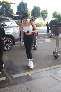 former miss world and actress Manushi Chhillar sexy looks in workout attire