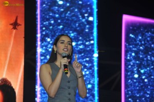 actress Manushi Chhillar hot looks in a sleeveless jacket