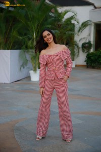 actress manushi chhillar photoshoot on a roof top