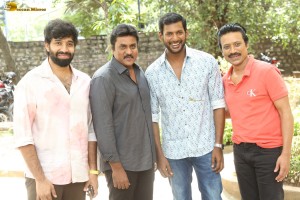 Mark Antony Success Meet attended by Vishal, Sunil, SJ Suryah, and Aadhik Ravichandran