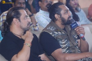 Martin Pre-Release Function attended by Dhruva Sarja, Arjun Sarja, and Vaibhavi Shandilya
