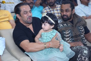 Martin Pre-Release Function attended by Dhruva Sarja, Arjun Sarja, and Vaibhavi Shandilya