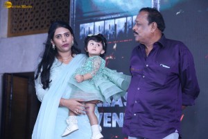 Martin Pre-Release Function attended by Dhruva Sarja, Arjun Sarja, and Vaibhavi Shandilya