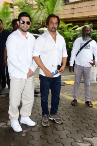 Martin Trailer Launch attended by Dhurva Sarja, Vaibhavi Shandilya, and Anveshi Jain