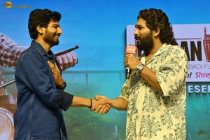 Maruthi Nagar Subramanyam Pre-Release Function attended by Rao Ramesh, Indraja, Ramya Pasupuleti, and Allu Arjun