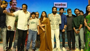 Maruthi Nagar Subramanyam Pre-Release Function attended by Rao Ramesh, Indraja, Ramya Pasupuleti, and Allu Arjun