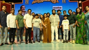 Maruthi Nagar Subramanyam Pre-Release Function attended by Rao Ramesh, Indraja, Ramya Pasupuleti, and Allu Arjun