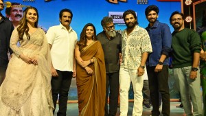 Maruthi Nagar Subramanyam Pre-Release Function attended by Rao Ramesh, Indraja, Ramya Pasupuleti, and Allu Arjun