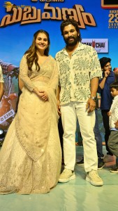 Maruthi Nagar Subramanyam Pre-Release Function attended by Rao Ramesh, Indraja, Ramya Pasupuleti, and Allu Arjun