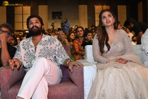 Maruthi Nagar Subramanyam Pre-Release Function attended by Rao Ramesh, Indraja, Ramya Pasupuleti, and Allu Arjun