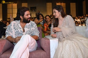 Maruthi Nagar Subramanyam Pre-Release Function attended by Rao Ramesh, Indraja, Ramya Pasupuleti, and Allu Arjun