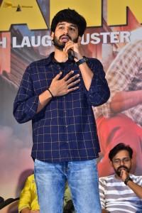 Maruthi Nagar Subramanyam Thanks Meet attended by Rao Ramesh, Indraja, and Ramya Pasupuleti