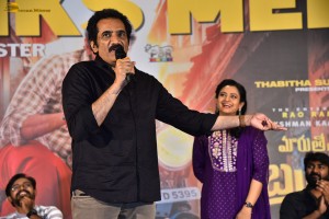 Maruthi Nagar Subramanyam Thanks Meet attended by Rao Ramesh, Indraja, and Ramya Pasupuleti