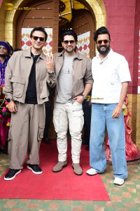Masti 4 Promotion attended by Riteish Deshmukh, Vivek Oberoi, Aftab Shivdasani, and Ruhi Singh
