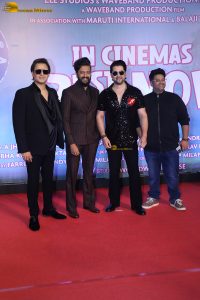 Masti 4 Screening attended by Riteish Deshmukh, Vivek Oberoi, Tusshar Kapoor, Aftab Shivdasani, Shriya, and Elnaaz Norouzi