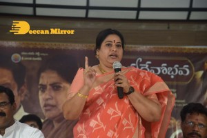 Pictures of Telugu Actress Sudha and other team members from the movie Matru Devo Bhava - O Amma Katha