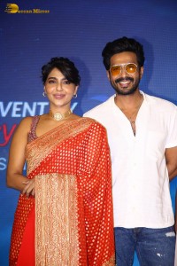 Matti Kusthi movie meet and greet attended by Vishnu Vishal and Aishwarya Lekshmi