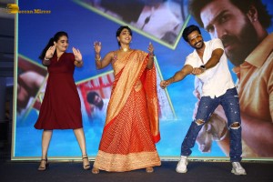 Matti Kusthi movie meet and greet attended by Vishnu Vishal and Aishwarya Lekshmi