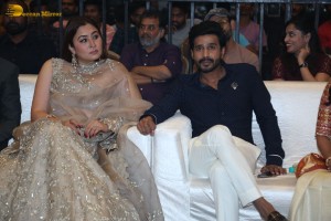 Matti Kusthi Pre-Release Function attended by Vishnu Vishal, Aishwarya Lekshmi and Ravi Teja