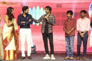 Matti Kusthi Pre-Release Function attended by Vishnu Vishal, Aishwarya Lekshmi and Ravi Teja