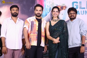 Mechanic Rocky Glimpse Launch attended by Vishwak Sen and Meenakshi Chaudhary