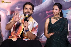 Mechanic Rocky Glimpse Launch attended by Vishwak Sen and Meenakshi Chaudhary