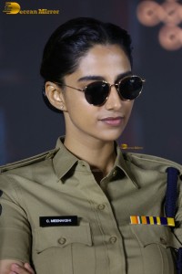 actress Meenakshi Chaudhary in police uniform