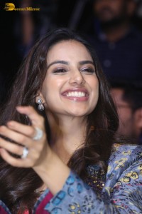 Tollywood Actress Meenakshi Chaudhary photoshoot during a movie function