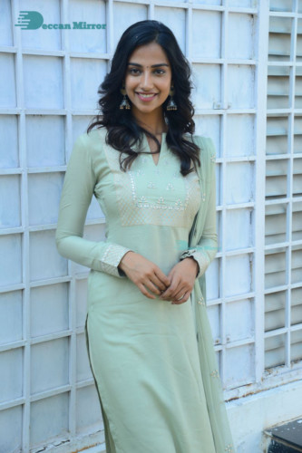 Indian Model and Telugu Actress Meenakshi Chaudhary