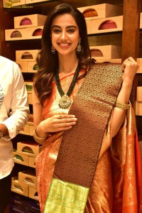 actress Meenakshi Chaudhary launches Weaverly Store in Hyderabad