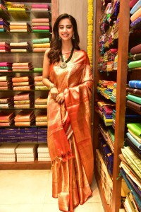actress Meenakshi Chaudhary launches Weaverly Store in Hyderabad