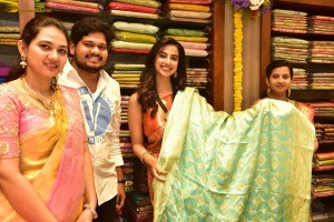 actress Meenakshi Chaudhary launches Weaverly Store in Hyderabad
