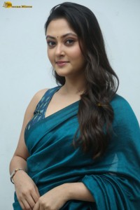 actress Megha Chowdhury beautiful in a saree
